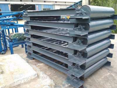 銷售皮帶輸送機(jī)費用帶防塵罩水平式膠帶運輸機(jī)